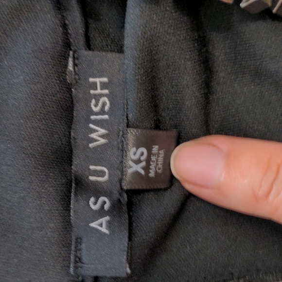 𝅺as U Wish mini A-line sheath dress size Extra Small. - Picture 5 of 5